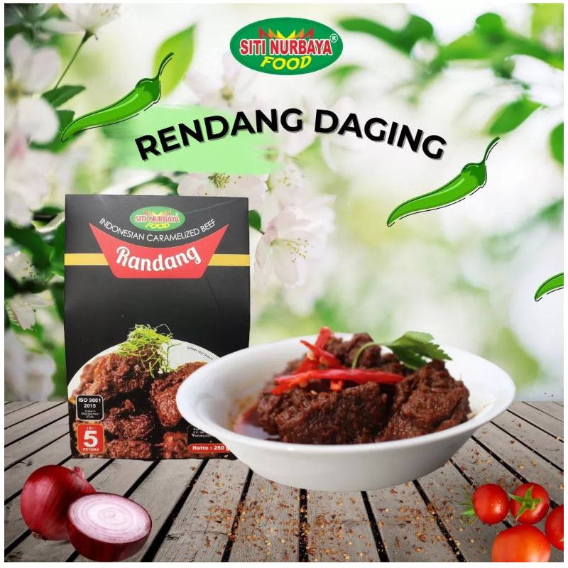 

Rendang Daging Khas Padang atau Randang | Indonesian Caramelized Beef