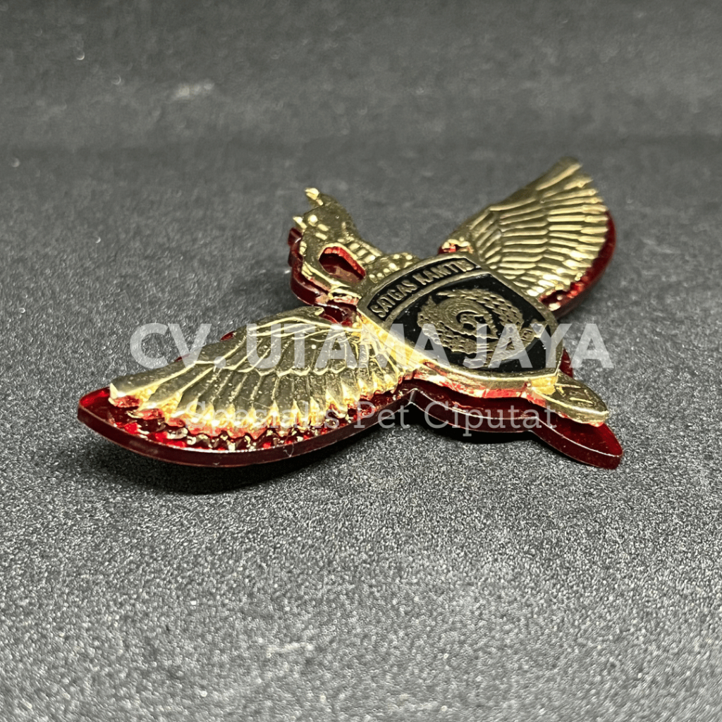 Pin Brevet Satgas Kamtib Atribut Pengayoman Kumham Kemenkumham Pemasyarakatan