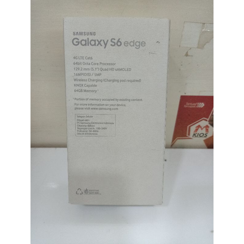 dus bekas original Samsung s6 edge
