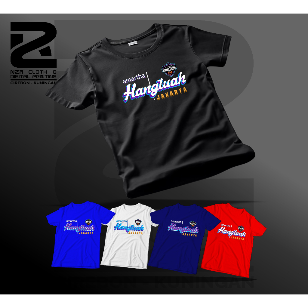 T-SHIRT / KAOS BASKET IBL Amartha Hangtuah Jakarta 2024