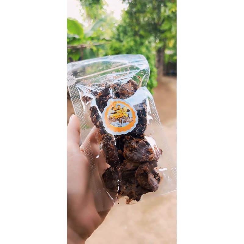 

Gedhang Pliket/keripik pisang coklat 50gr/camilan enak kriukk
