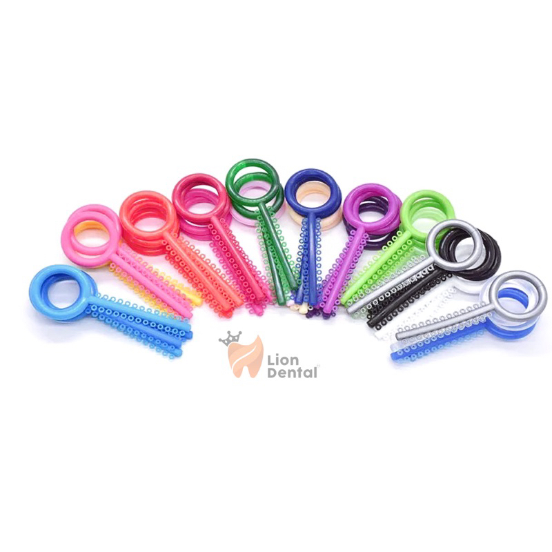 Power O AO american orthodontic ortho karet behel braces 0 ring dental gigi america amerika