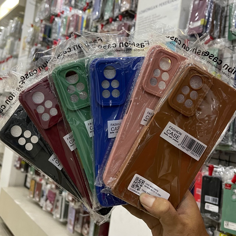 CASE INFINIX NOTE 11 PRO MACARON SOFTCASE INFINIX NOTE 11 PRO