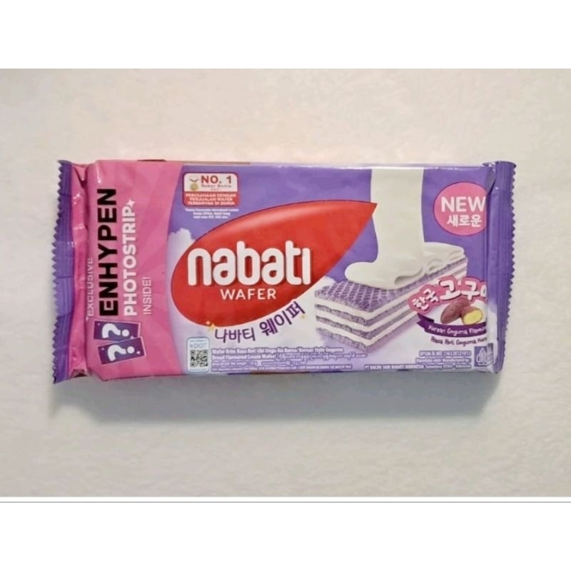 

Nabati Wafer Goguma X Enhypen 122gr