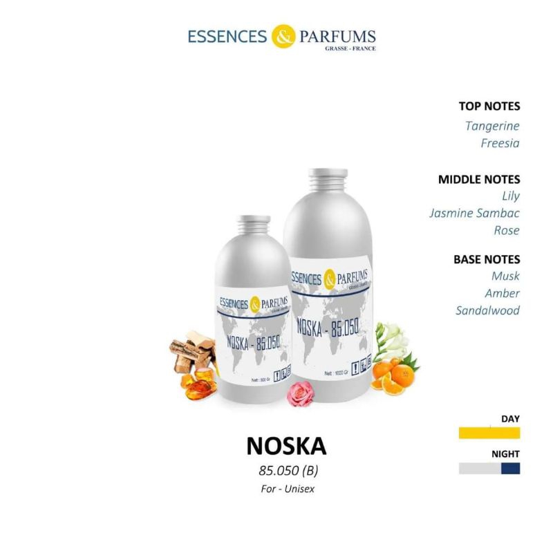 Bibit Parfum Searah Nolita* by Bond* no9 ( NOSKA ) 500 ml Segel by ESSENCES & PARFUMS