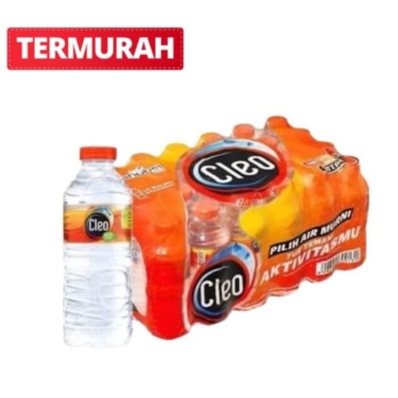 Cleo Air Mineral Botol Mini 220 ml 1 Dus x 24 Botol