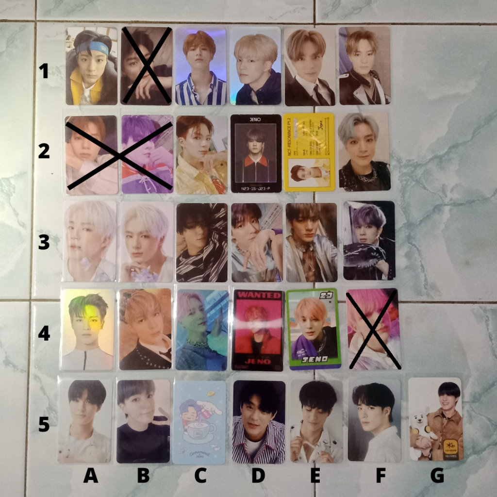 WTS JENO NCT DREAM PHOTOCARD PC MFAL HOLO WE GO UP WGU BOOM RELOAD BEYOND LIVE AR TICKET RESONANCE ID CARD AC ACCESS CARD DEPARTURE ARRIVAL CANDY LAB HOT SAUCE BORING HELLO FUTURE ABS UNIVERSE GLITCH MODE LENTI 4X6 SANRIO SG BONEKA TDS 2 FORTUNE
