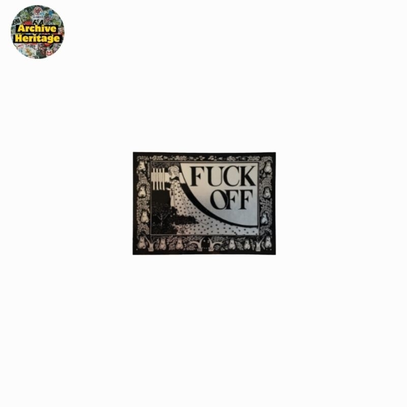 

sticker Supreme f*ck off logo streetwear hypebeast gucci stiker