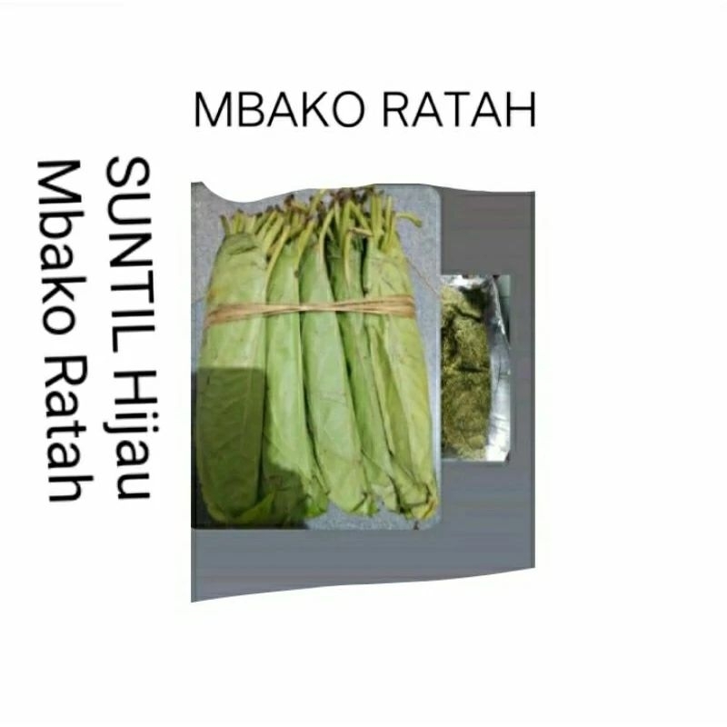 

Hijau untuk makan sirih/Ratah