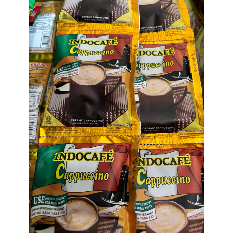 

KOPI INDOCAFE CAPPUCINO isi 10pcs