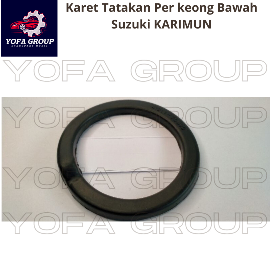 SPAREPART MOBIL Karet Tatakan Per keong Bawah Suzuki KARIMUN