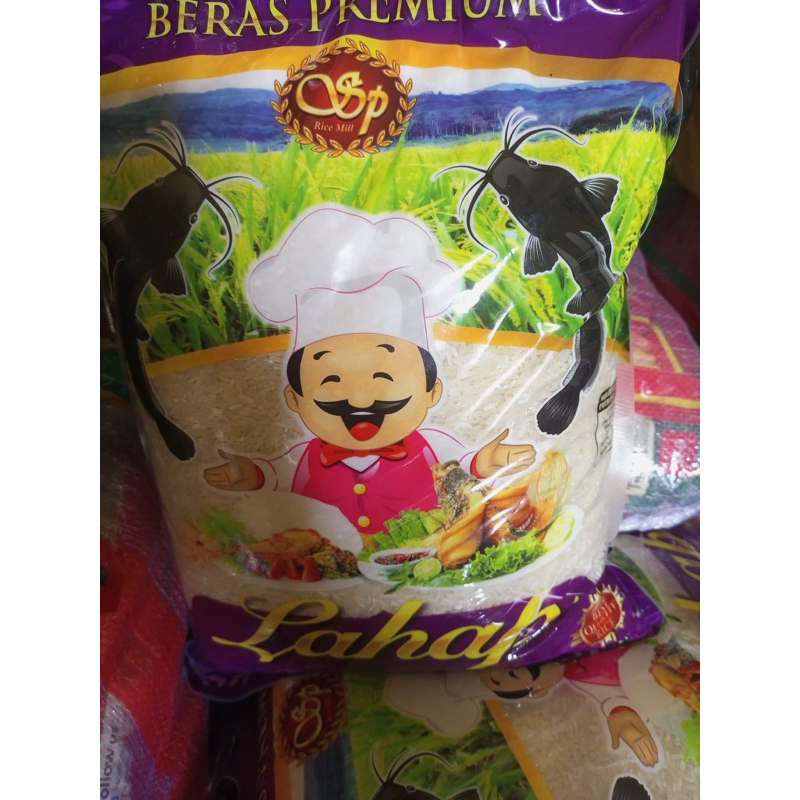 

Beras Premium Lahap 5 kg