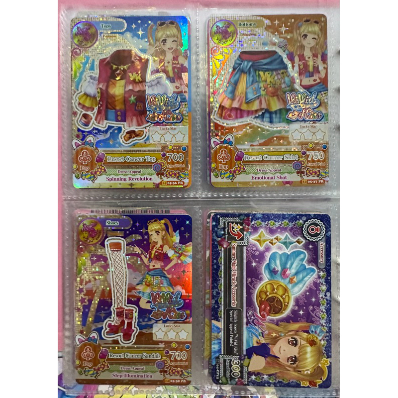 aikatsu premium resort cancer mikuru set indo