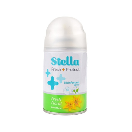 PENGHARUM DISINFEKTAN RUANGAN STELLA MATIC 225 ML FRESH FLORAL & CITRUS SPRAY REFIL MESIN OTOMATIS D