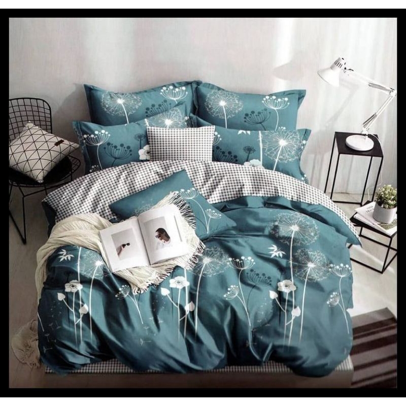 ILLUSIONS FITTED - bedcover set 180x200x20 flat / bed cover illusions lady rose