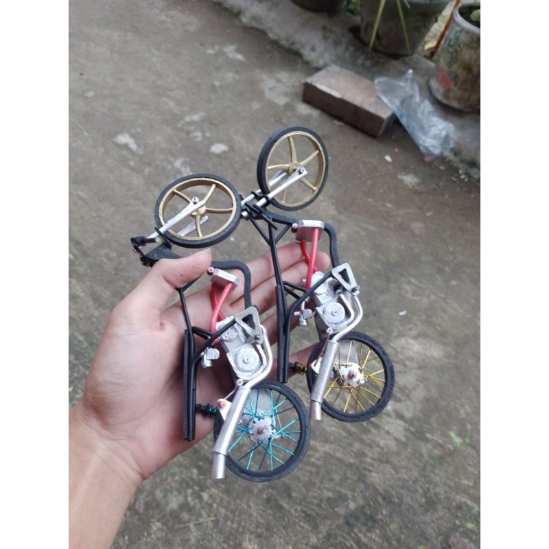 Miniatur drag matic rangka rebah |trondol style