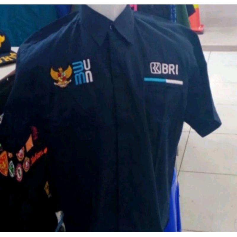 SERAGAM BUMN BANK BRI KEMEJA BANK BRI BAJU BUMN HEM BANK BRI.