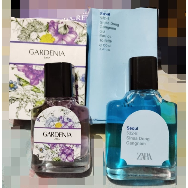 Parfum Zara Gardenia dan Seoul