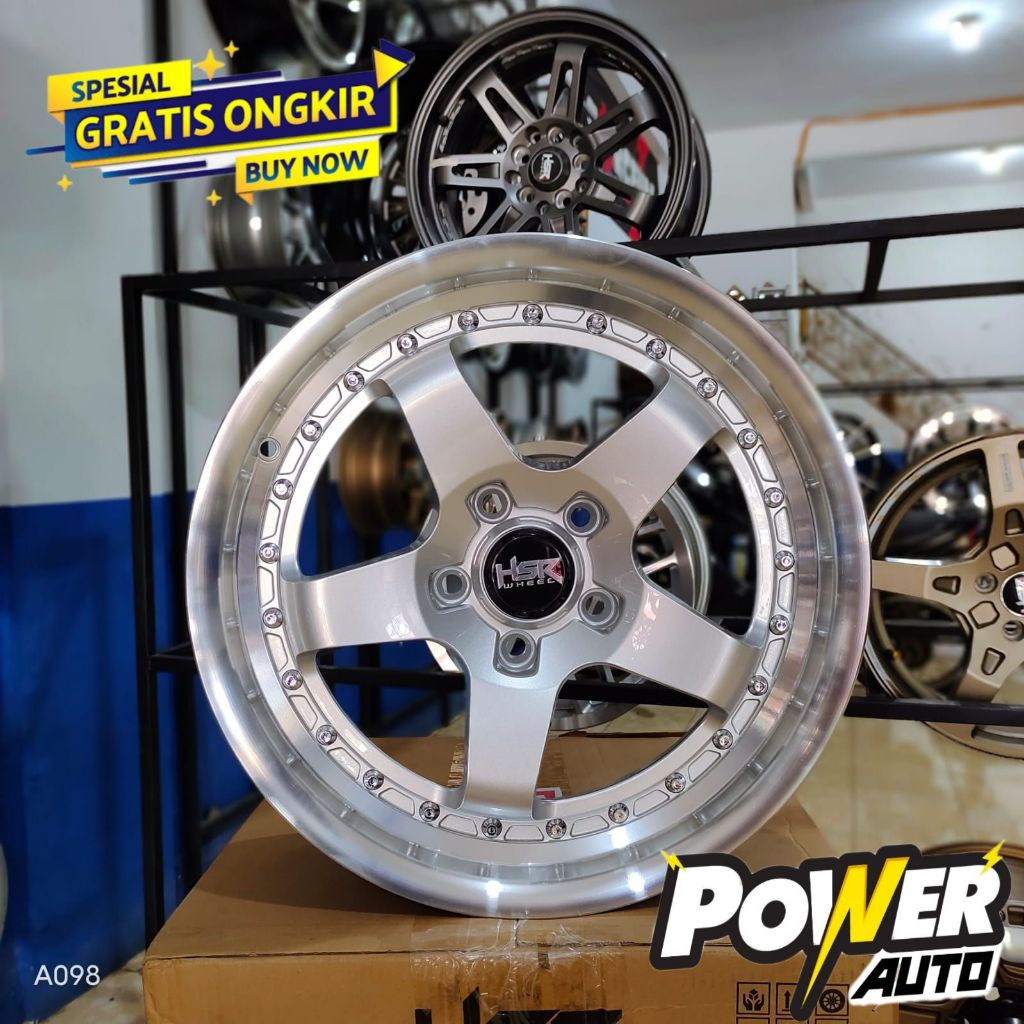 velg racing HSR BOB r18 Celong buat Civic Hrv Vellfire Brv