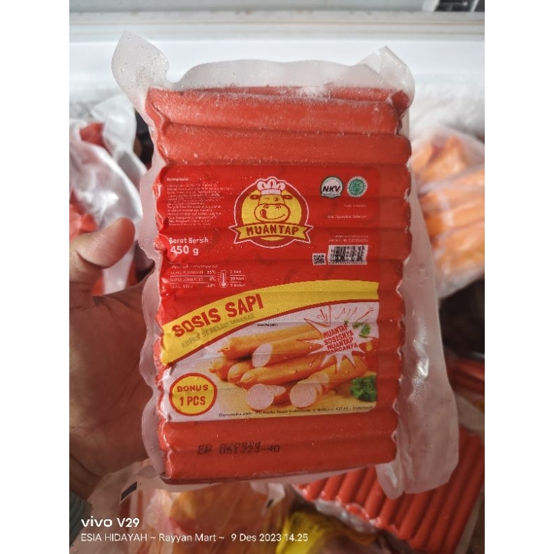 

SOSIS SAPI MANTAP 450 GR