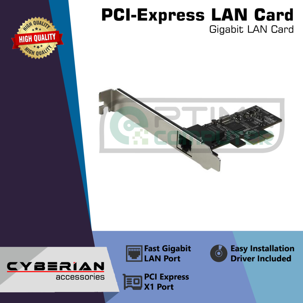 PCI-Express Gigabit LAN Card