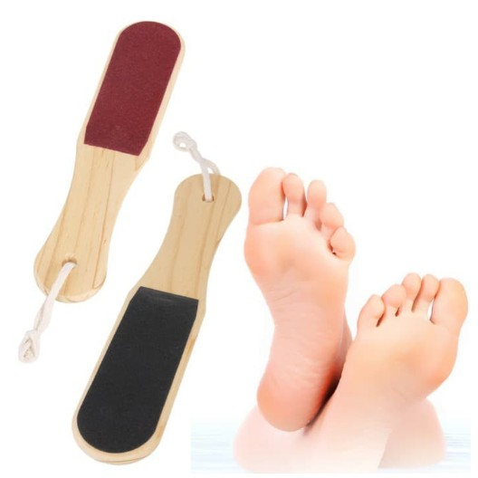 Amplas Kaki Kayu Penghalus Tumit Kaki