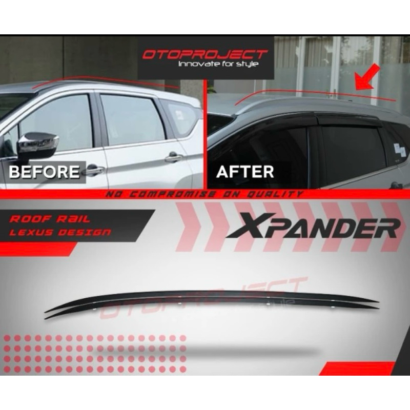 Roofrail Xpander  Crossbar Premium Otoproject