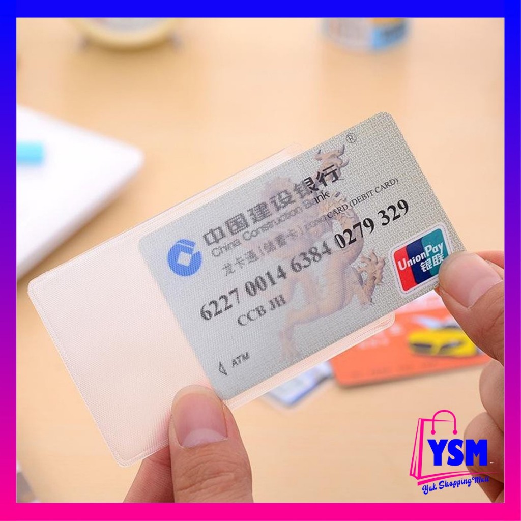 

YSM Sampul Pelindung Kartu Tanda Pengenal Karakter Cover Pelindung Kartu ATM SIM KTP Cover Kartu Doff Bahan PVC Anti Air Cover Pelindung Anti Gores Karakter Kartun Plastik Pelindung Kartu Nama Kartun Lucu