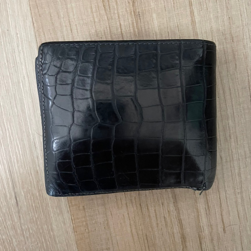 wallet hermes croco