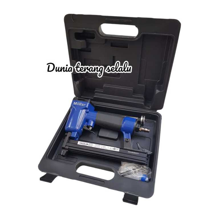 

Mesin Staples Tembak MOLLAR - Air Stapler 10-22mm - Pneumatic Staple Gun - Hecter Blow MLR-1022JA