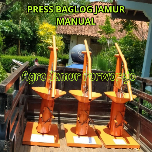 Press Baglog Jamur Manual 2 in 1 Murah
