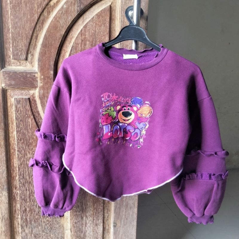 Crewneck Lotso Lengan Balon