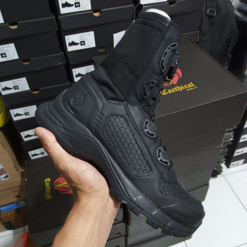 SEPATU PDL TACTICAL PARADE TALI PUTAR TERBATU