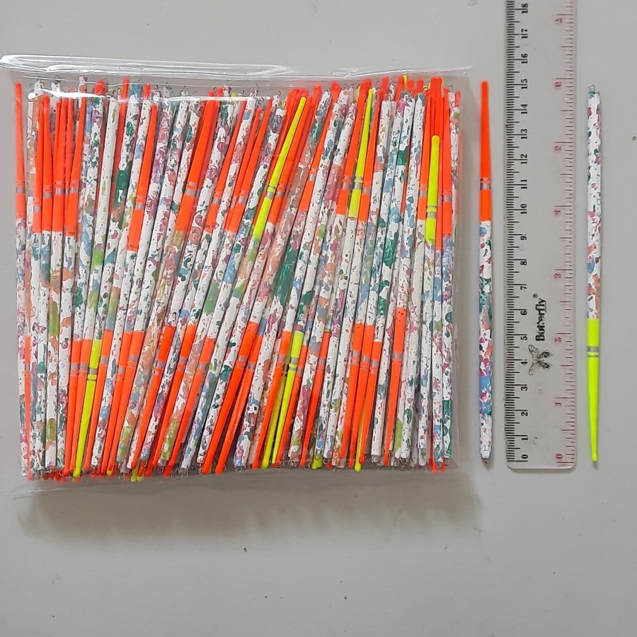 pelampung pancing jarum/tusuk gigi 12 cm