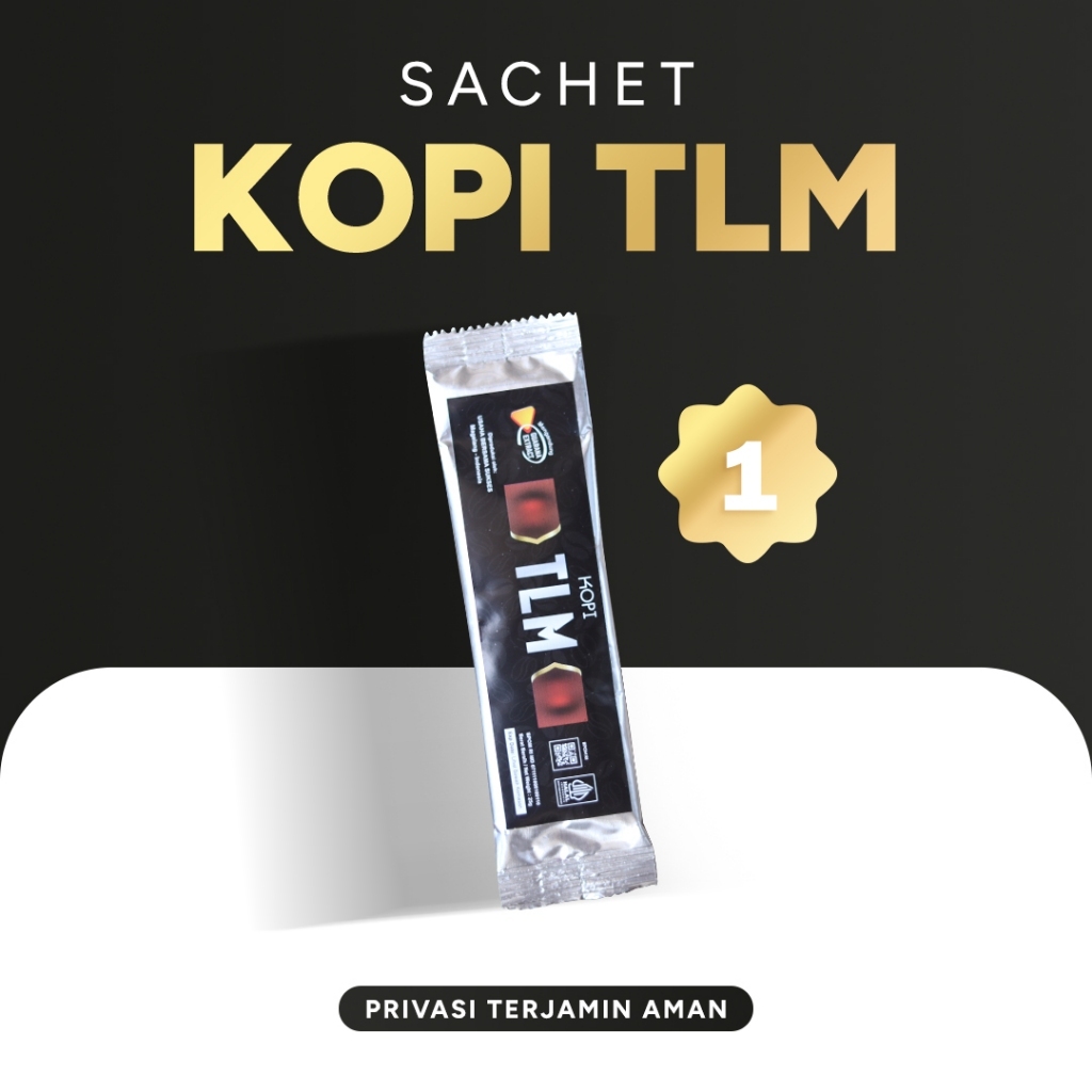 

1 Sachets TLM Kopi Kuat Pria Tahan Lama Di Ranjang