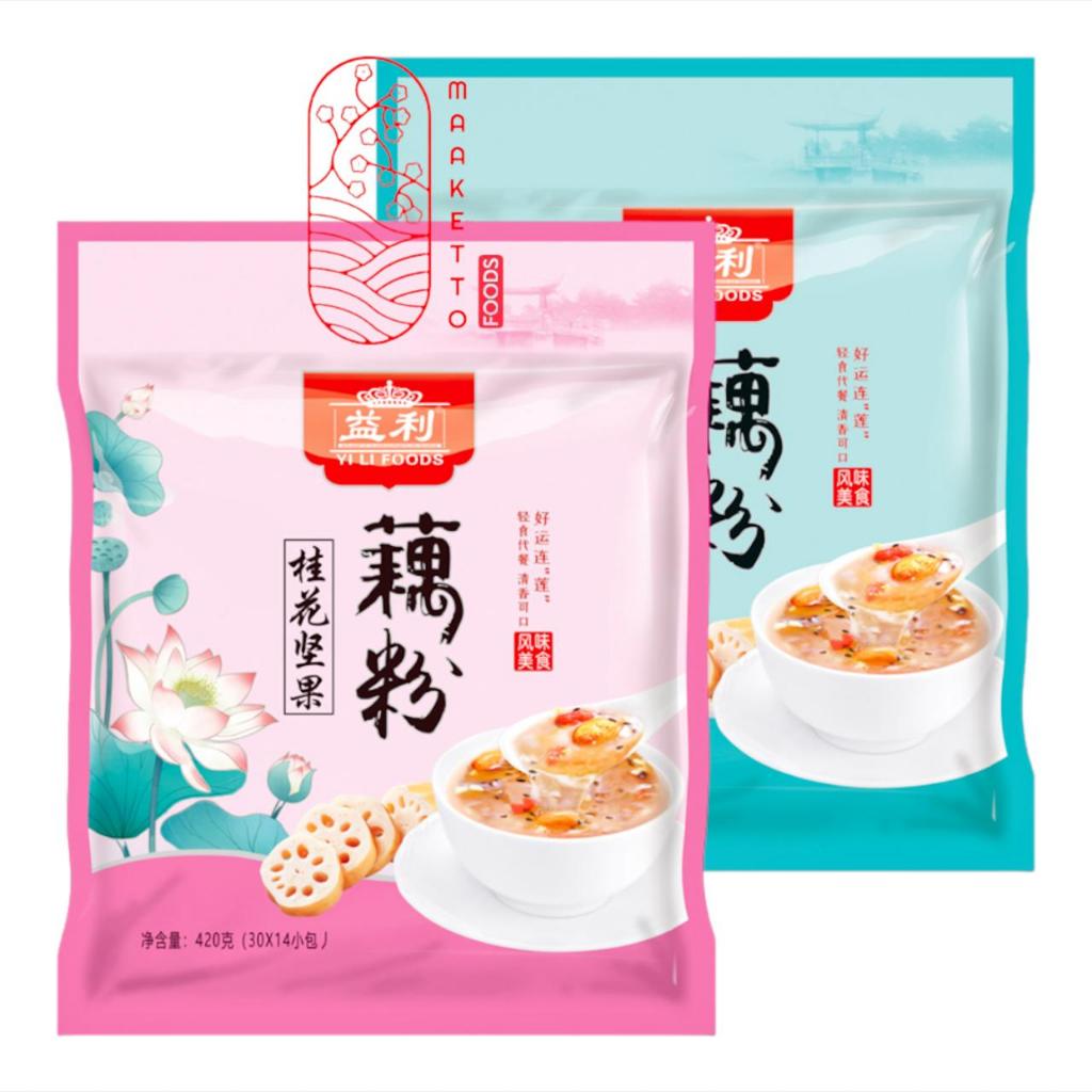 

Yi Li Foods Lotus Root Powder / Yili Food Minuman Serbuk Akar Teratai 420gr