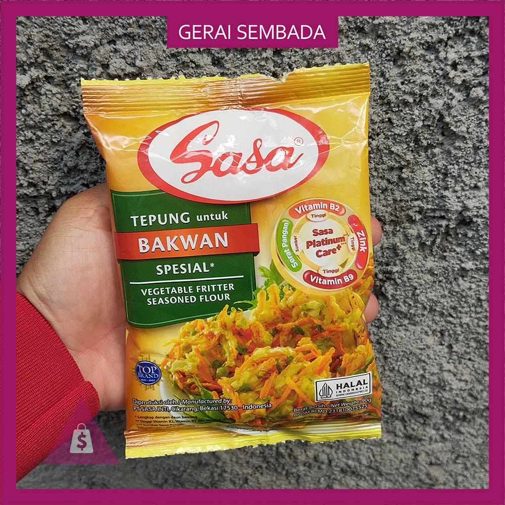 

Sasa Tepung Bumbu BAKWAN Special 90 g