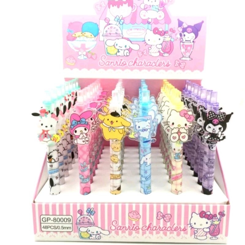 

1 BOX PEN AKRILIK SANRIO CHRACLER