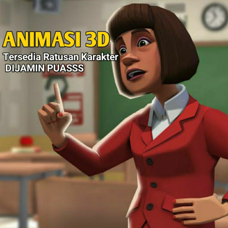 Pembuatan Video Animasi 3D Presentasi Atau Pembelajaran