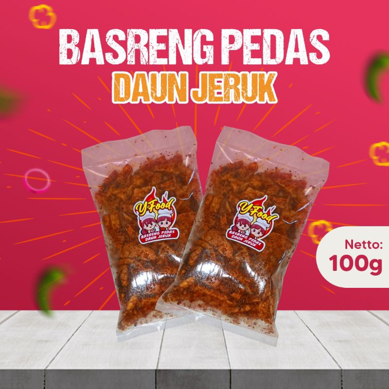 

Basreng pedas daun jeruk super renyah (100gr)