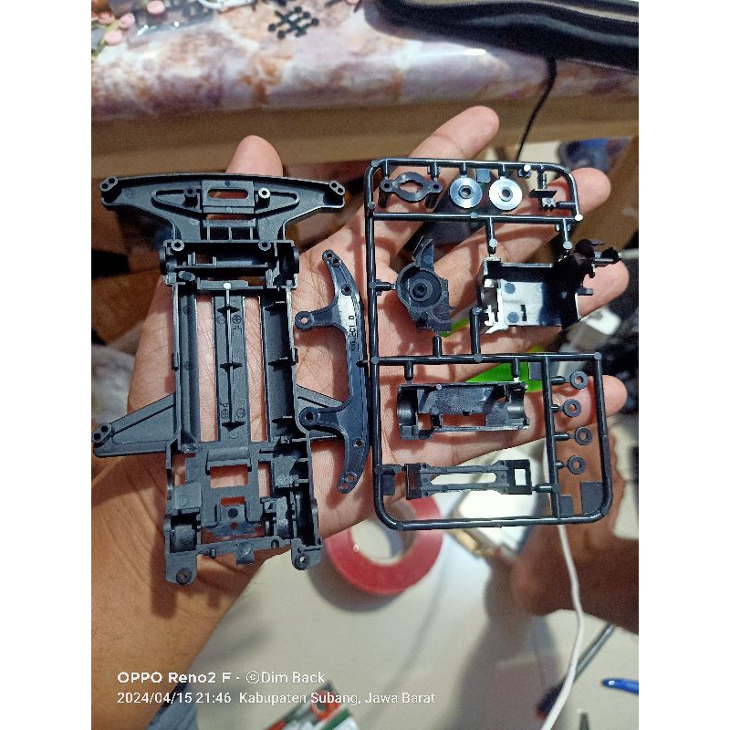 Rep Tamiya 95127 Chassis Super TZX Tz Carbon project D