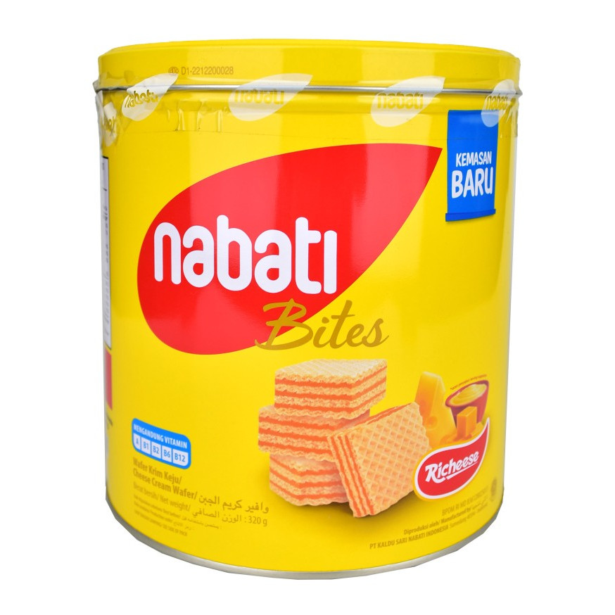 

Nabati Wafer Kaleng 300gram