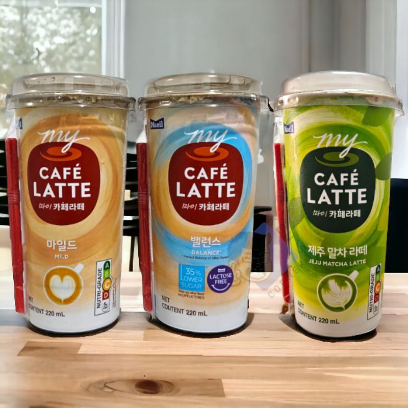 

My Cafe Coffee Korea Lactose Free 220 ML / Minuman Kopi Import Korea