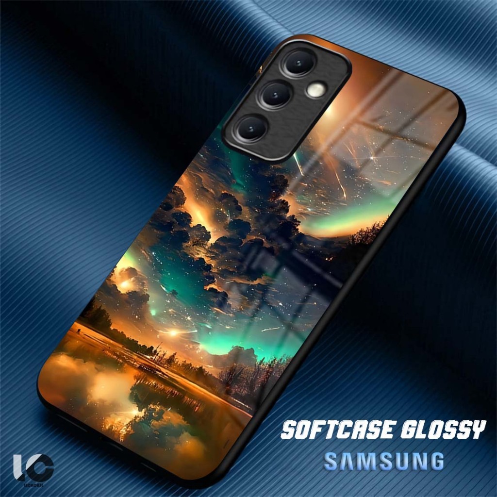 [LR05] Softcase Glossy Samsung A15 M15 A16 A25 A35 A55 Case Samsung Kilau Aesthetics Mika Silikon Pe
