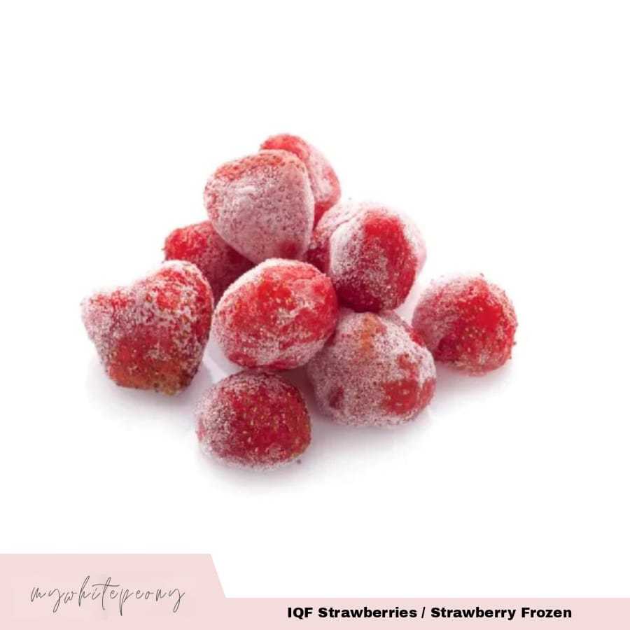 

IQF Strawberries Frozen / Strawberry Beku 1 Kg