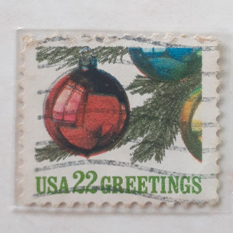 

Perangko USA Christmas 1987 (Christmas Ornaments) Tahun 1987