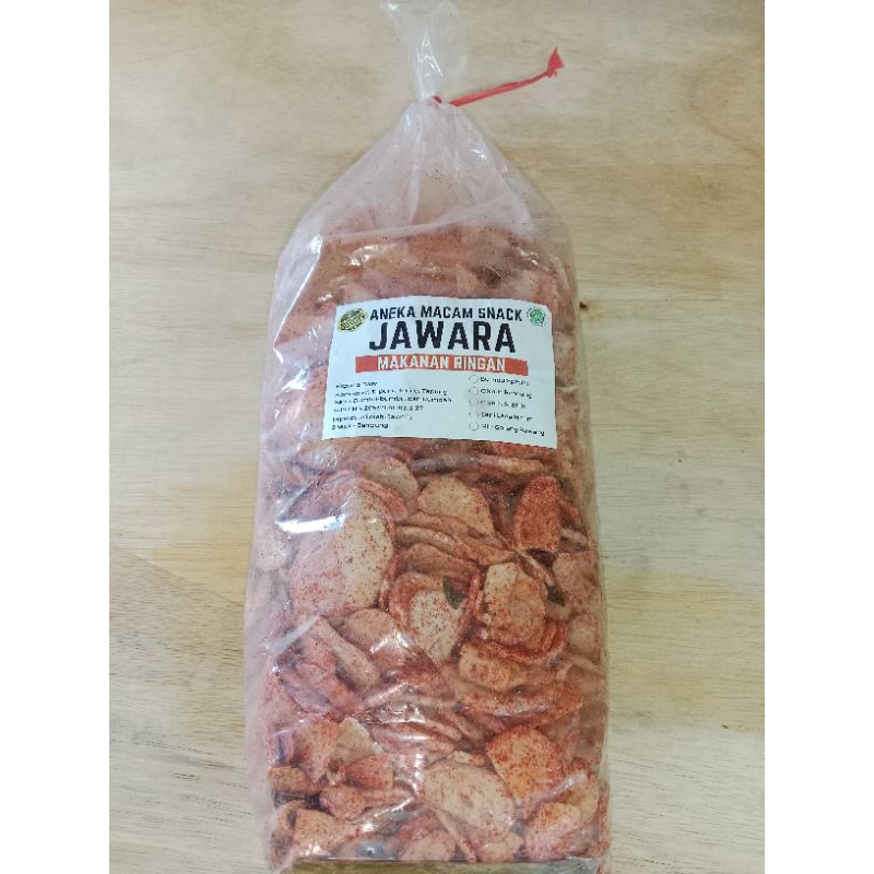 

Jawara Basreng Koin/Pipih Rasa Original/Pedas Daun Jeruk/Cikruh (2kg)