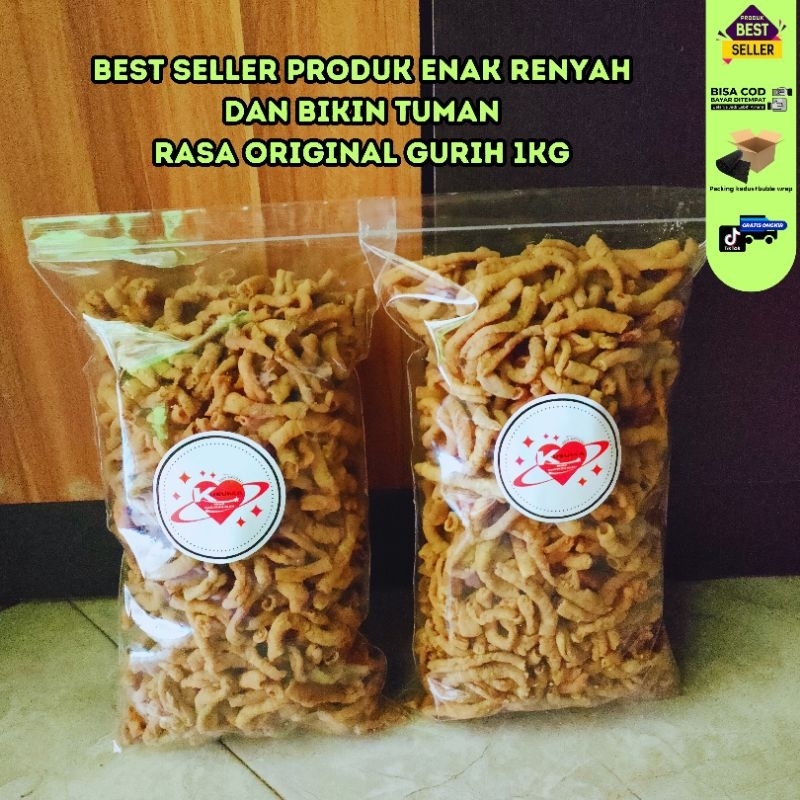 

USUS AYAM 1KG GURIH ASIN SNACK FOOD