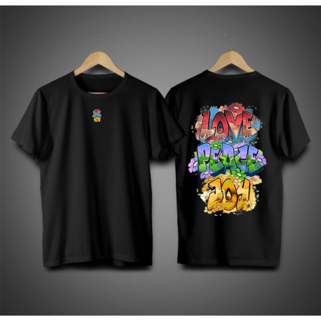 Kaos Distro - Grafity Doodle ART - Asli Bandung Baju Pria dan Wanita Dewasa