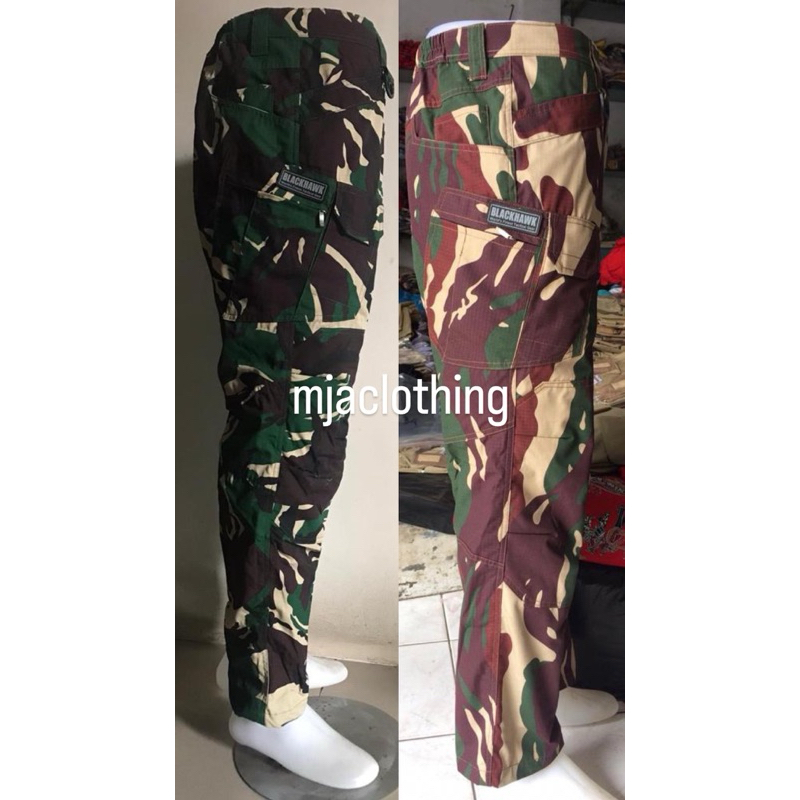 Celana Tactical Blackhawk Loreng